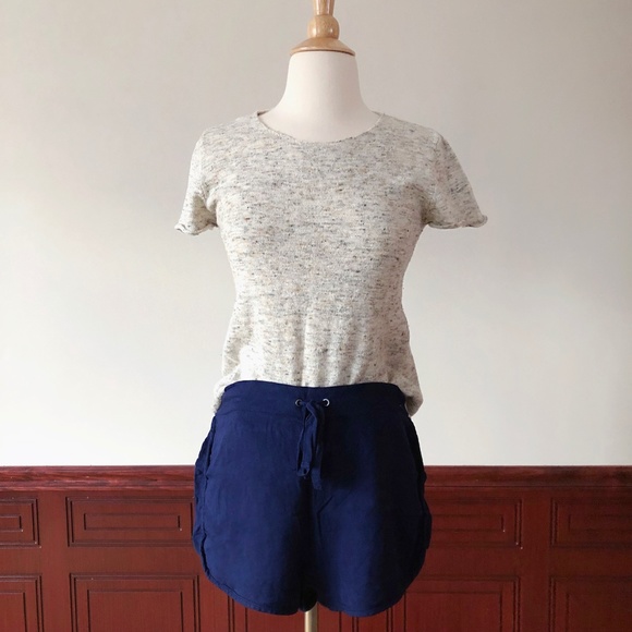 Mossimo • Blue Drawstring Lounge Shorts - Picture 3 of 7